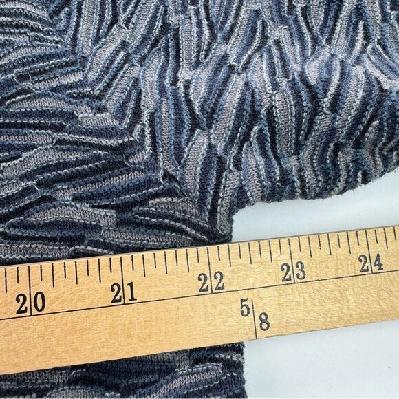 Vintage Peconic Bay Gray Textured Knitted Sweater Crewneck Men Size Large Coogie - Picture 3 of 13